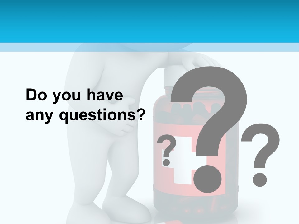 Emergency Human Pill PowerPoint Template