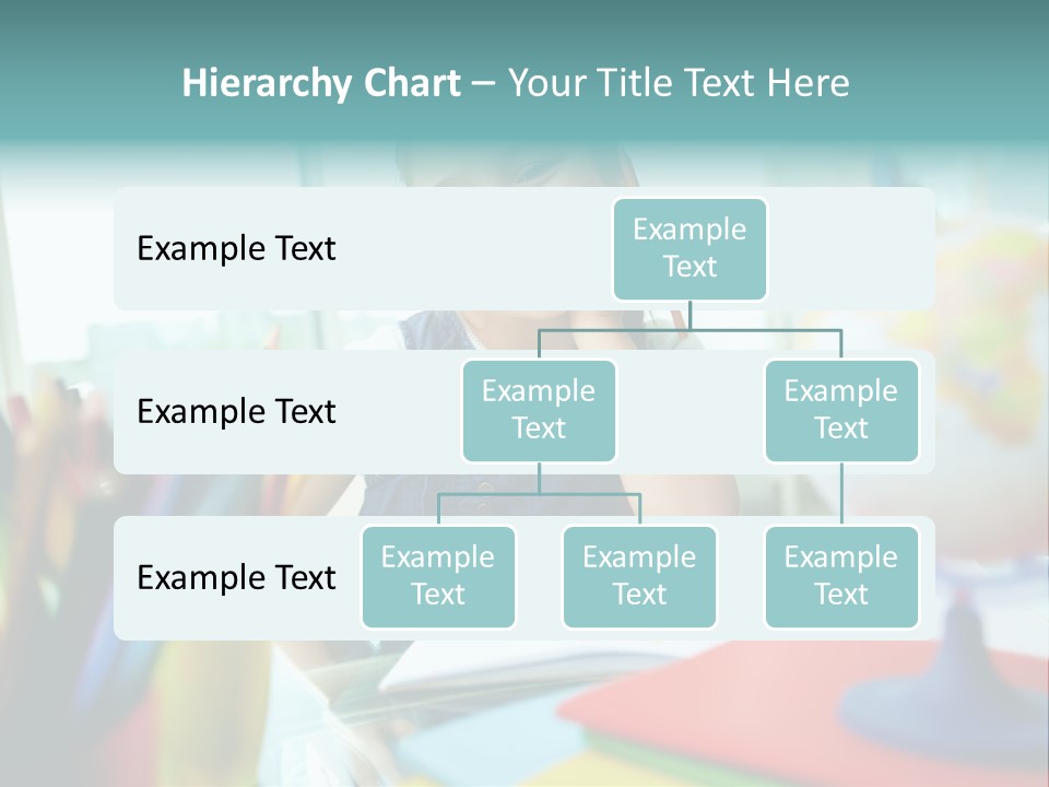 Education School Girl PowerPoint Template