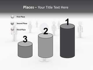 Successful Illustration Employee PowerPoint Template