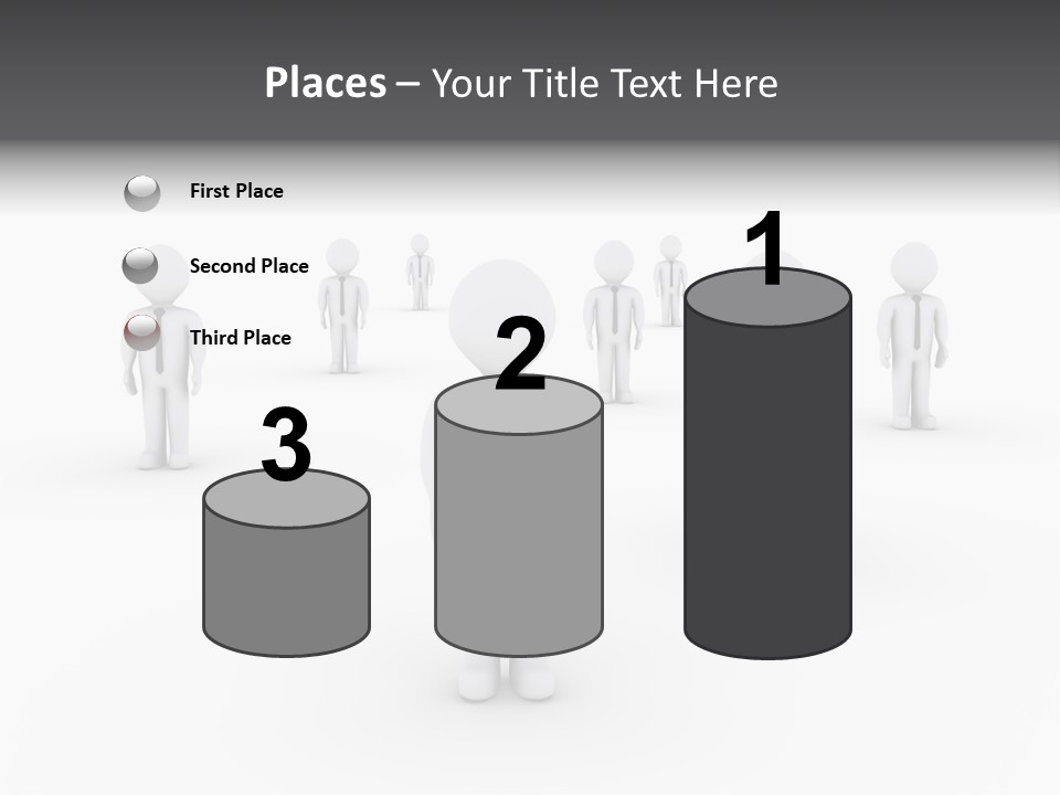 Successful Illustration Employee PowerPoint Template