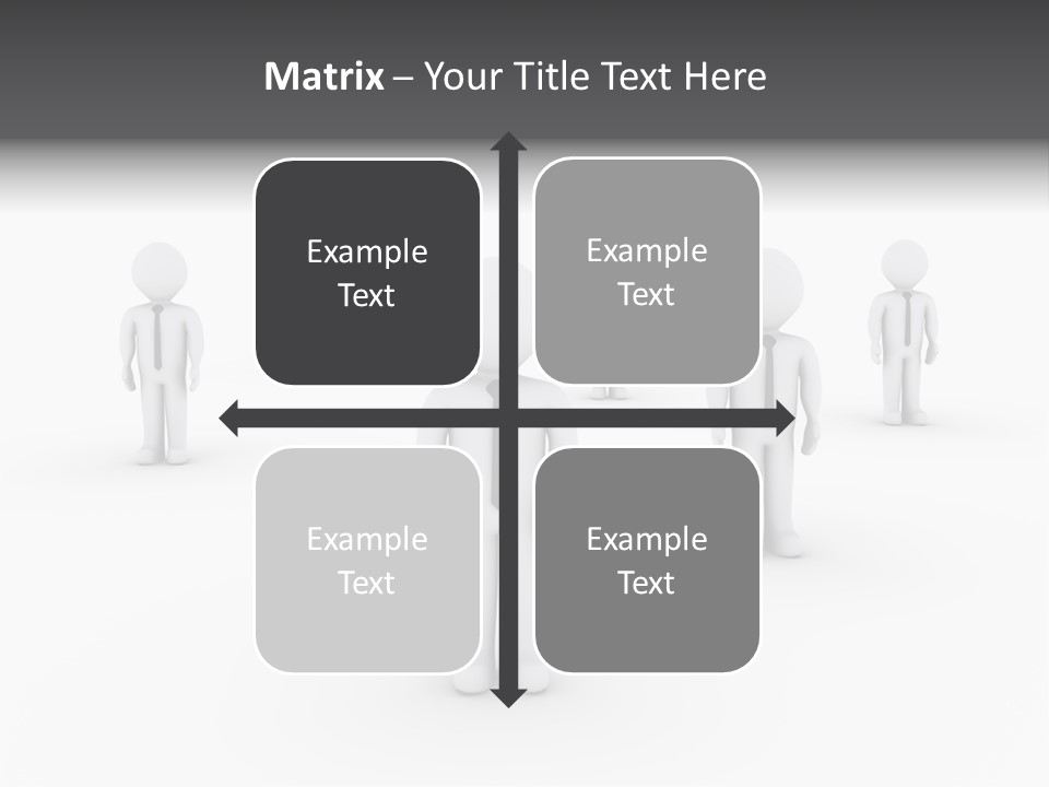 Successful Illustration Employee PowerPoint Template