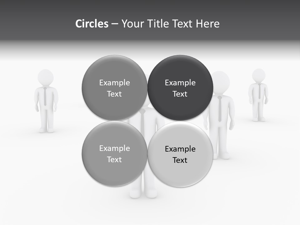 Successful Illustration Employee PowerPoint Template