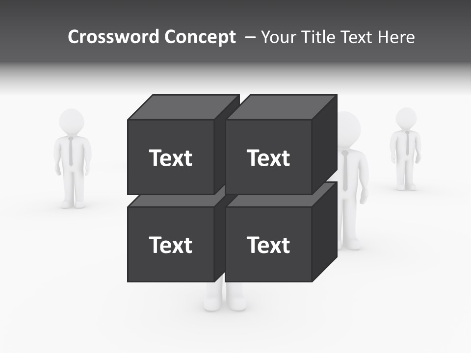 Successful Illustration Employee PowerPoint Template