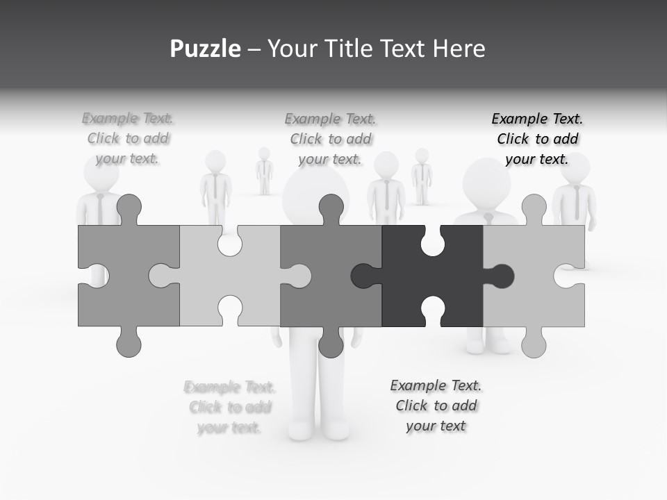Successful Illustration Employee PowerPoint Template