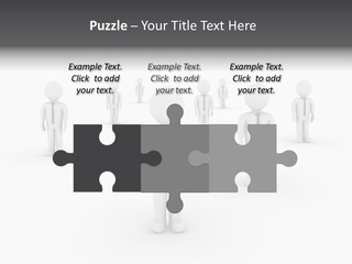 Successful Illustration Employee PowerPoint Template