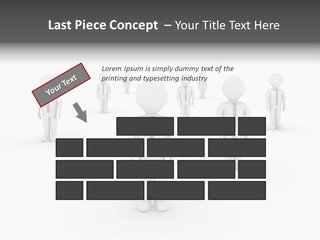 Successful Illustration Employee PowerPoint Template
