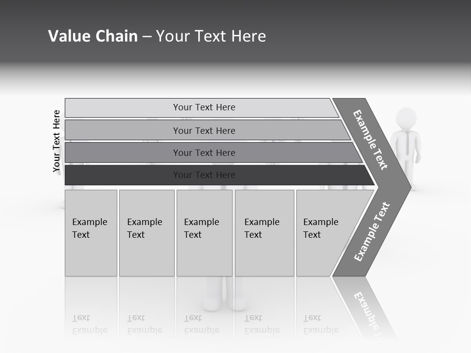 Successful Illustration Employee PowerPoint Template