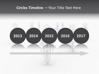 Successful Illustration Employee PowerPoint Template