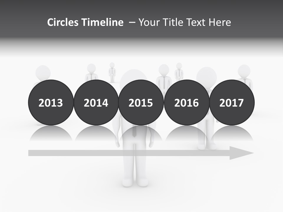 Successful Illustration Employee PowerPoint Template