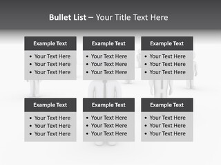 Successful Illustration Employee PowerPoint Template