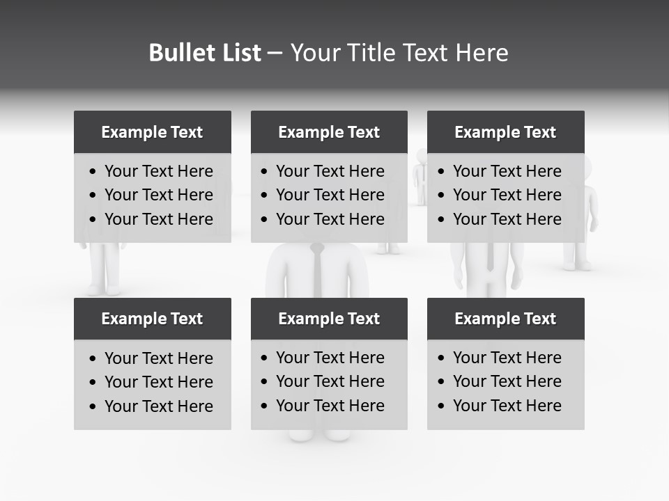 Successful Illustration Employee PowerPoint Template