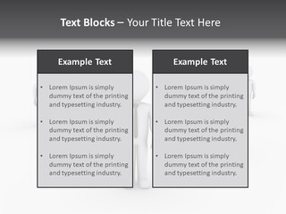 Successful Illustration Employee PowerPoint Template