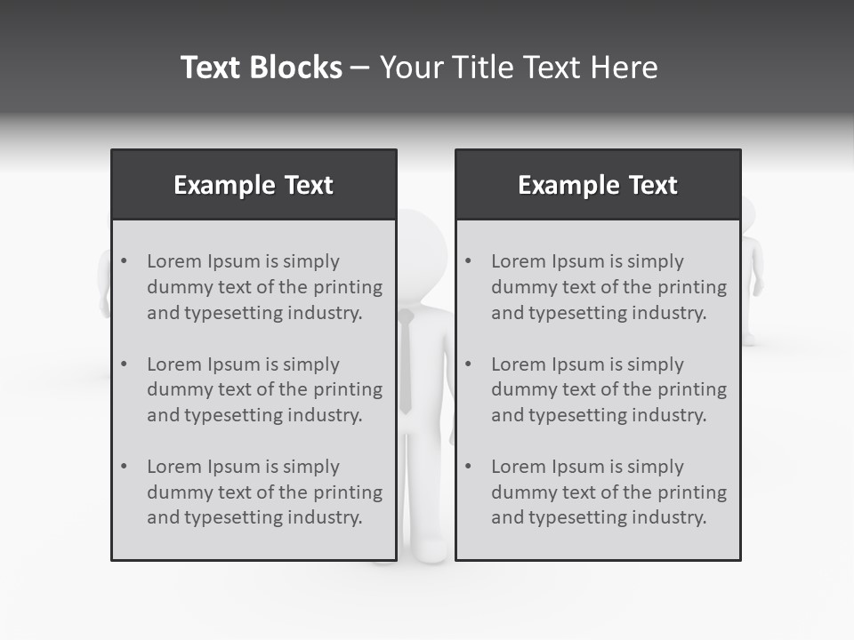 Successful Illustration Employee PowerPoint Template