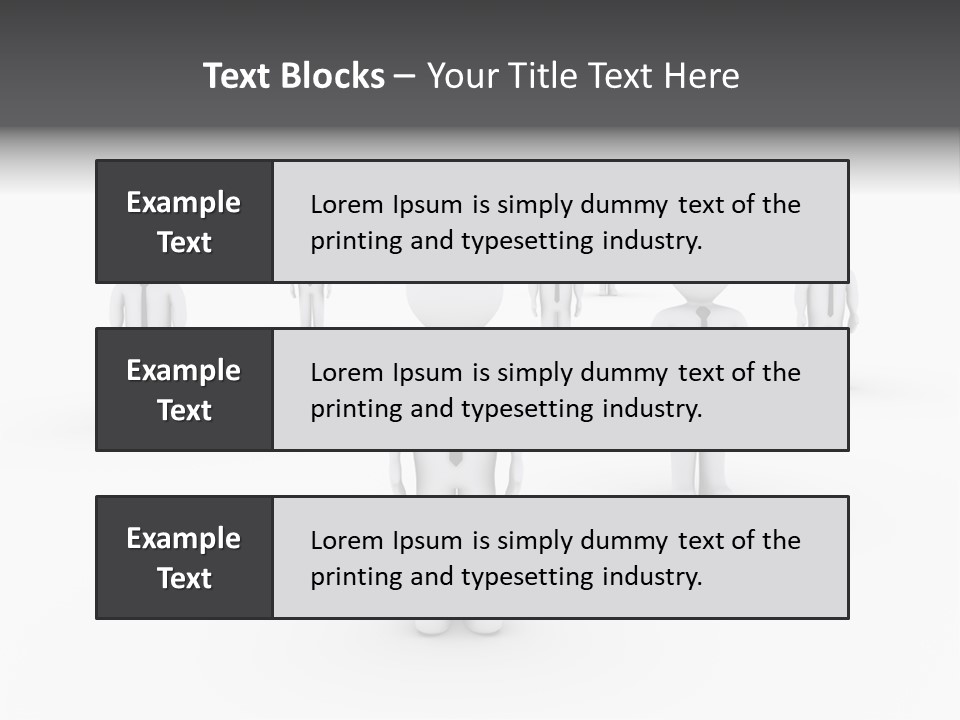 Successful Illustration Employee PowerPoint Template