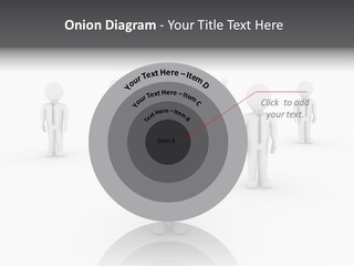 Successful Illustration Employee PowerPoint Template