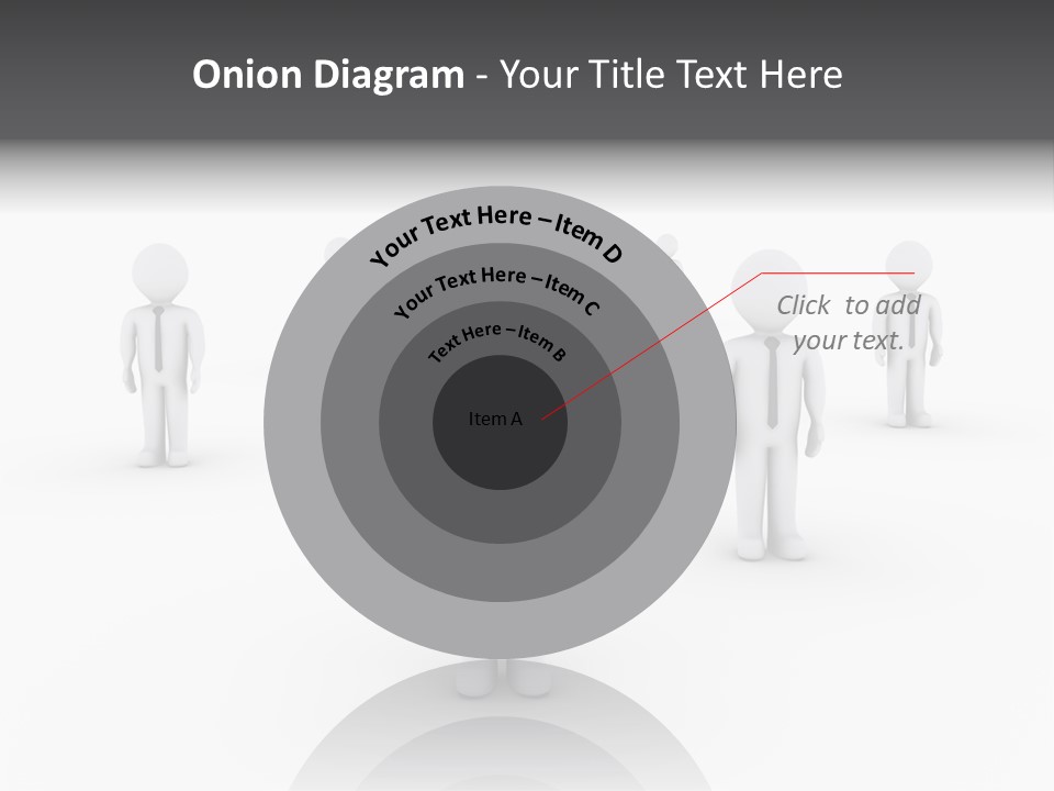 Successful Illustration Employee PowerPoint Template