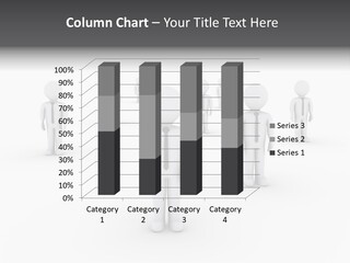 Successful Illustration Employee PowerPoint Template