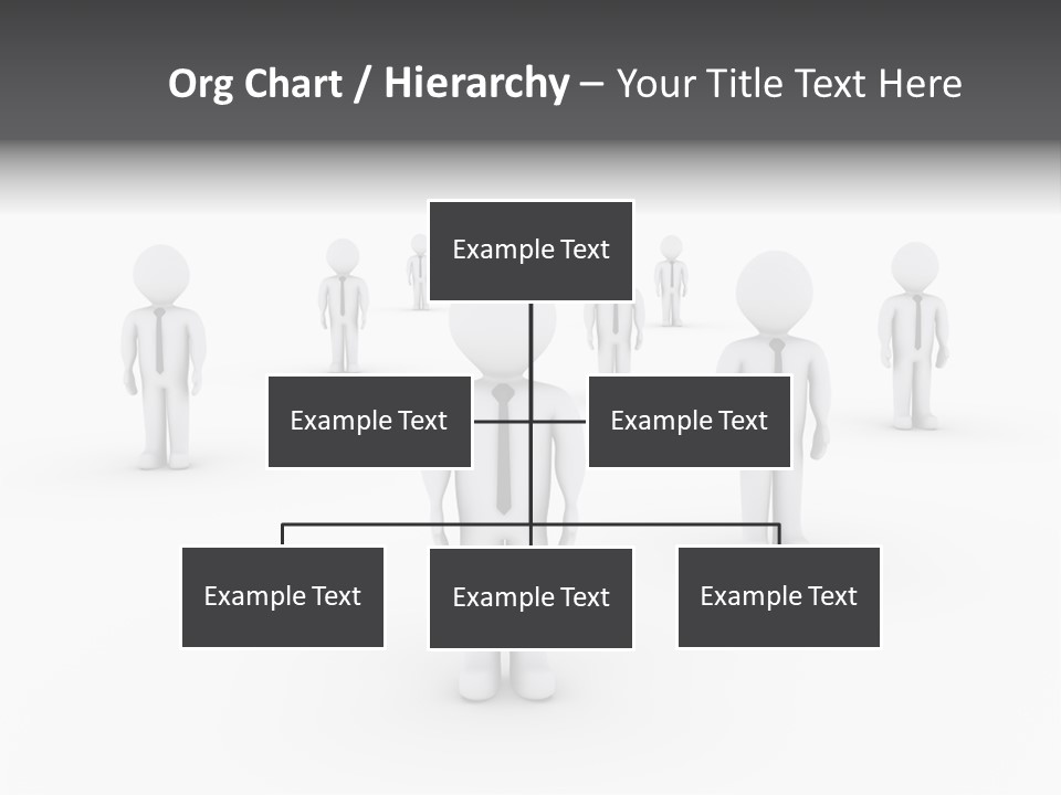 Successful Illustration Employee PowerPoint Template