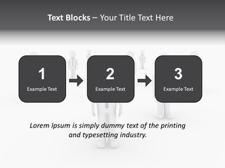 Successful Illustration Employee PowerPoint Template