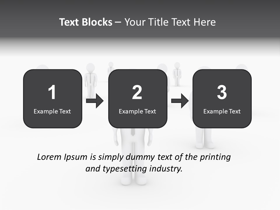 Successful Illustration Employee PowerPoint Template