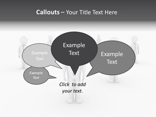 Successful Illustration Employee PowerPoint Template