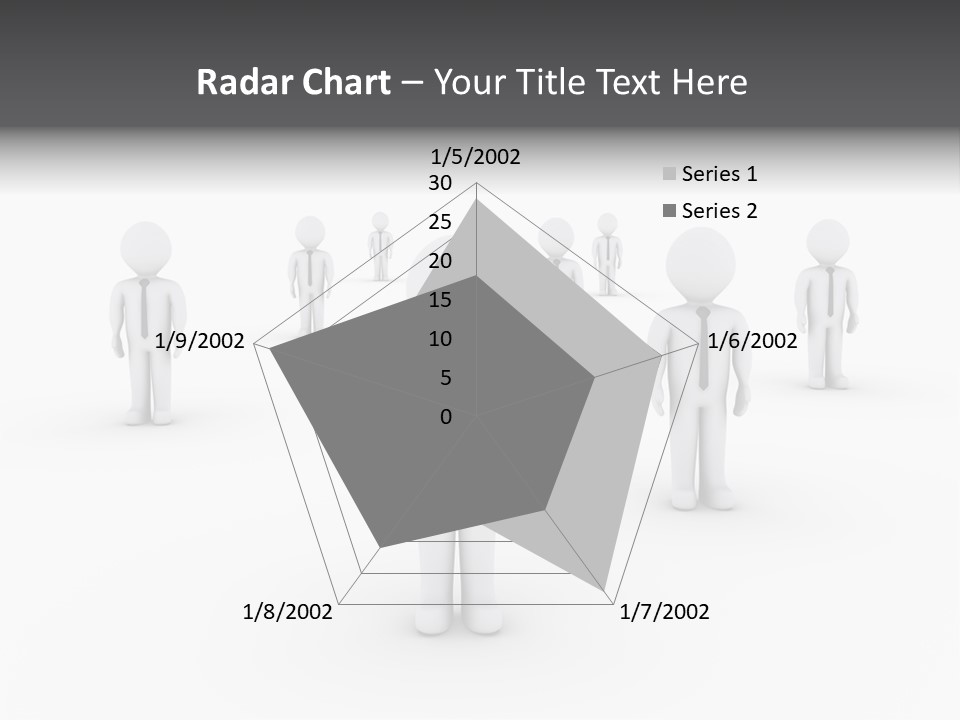 Successful Illustration Employee PowerPoint Template