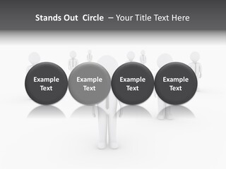 Successful Illustration Employee PowerPoint Template