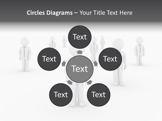 Successful Illustration Employee PowerPoint Template