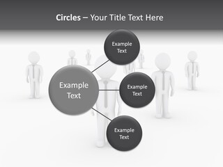 Successful Illustration Employee PowerPoint Template