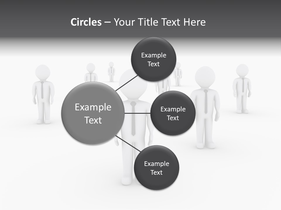Successful Illustration Employee PowerPoint Template