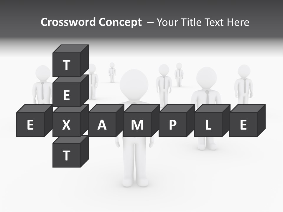 Successful Illustration Employee PowerPoint Template