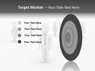 Successful Illustration Employee PowerPoint Template
