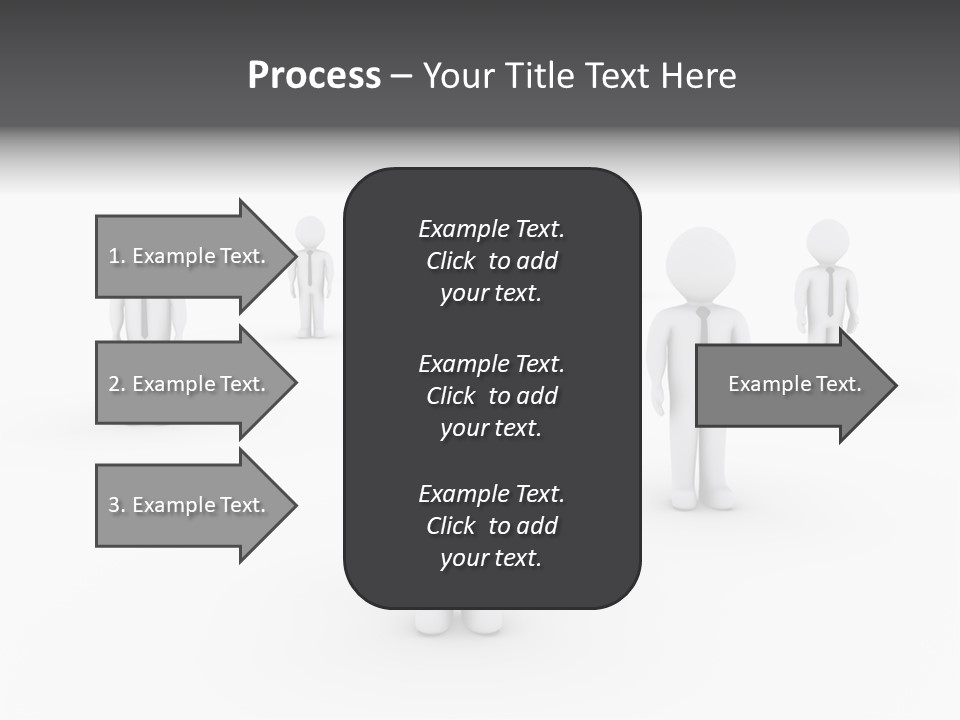 Successful Illustration Employee PowerPoint Template