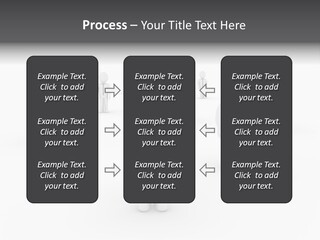 Successful Illustration Employee PowerPoint Template