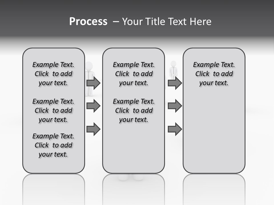 Successful Illustration Employee PowerPoint Template