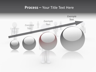 Successful Illustration Employee PowerPoint Template