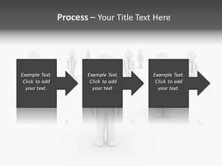 Successful Illustration Employee PowerPoint Template