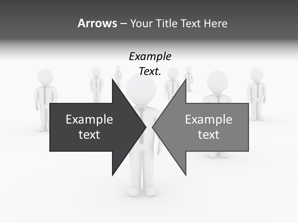 Successful Illustration Employee PowerPoint Template