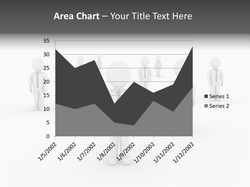 Successful Illustration Employee PowerPoint Template