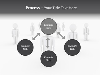 Successful Illustration Employee PowerPoint Template