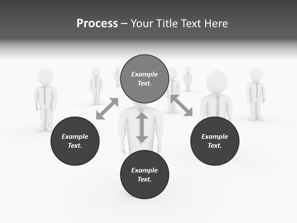 Successful Illustration Employee PowerPoint Template