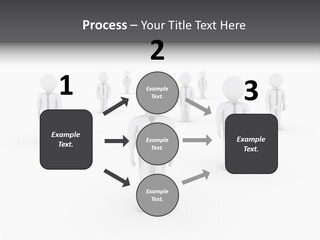 Successful Illustration Employee PowerPoint Template