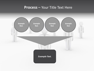 Successful Illustration Employee PowerPoint Template