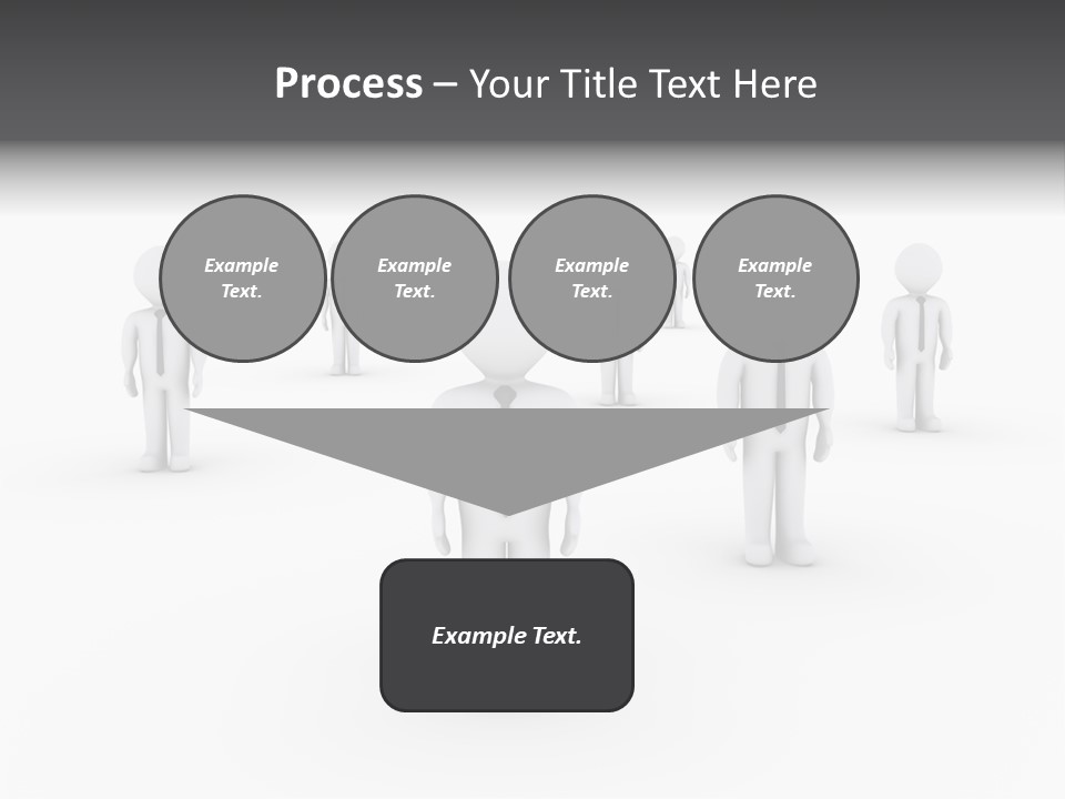 Successful Illustration Employee PowerPoint Template