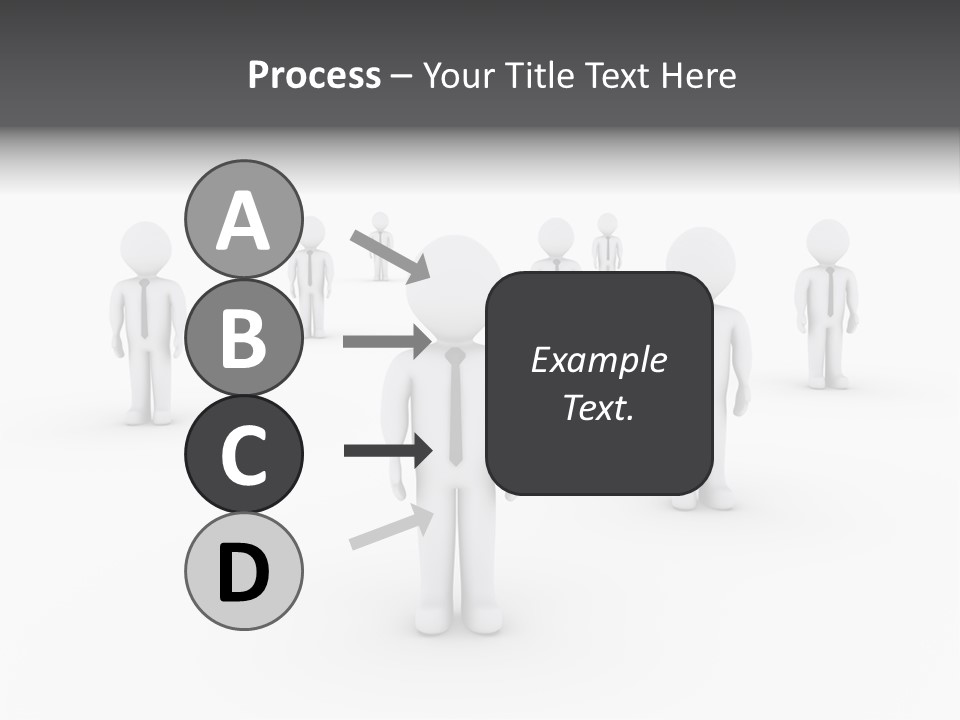 Successful Illustration Employee PowerPoint Template