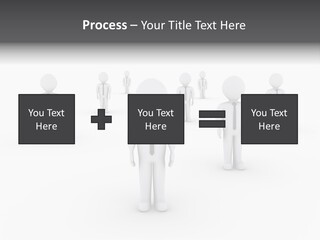 Successful Illustration Employee PowerPoint Template