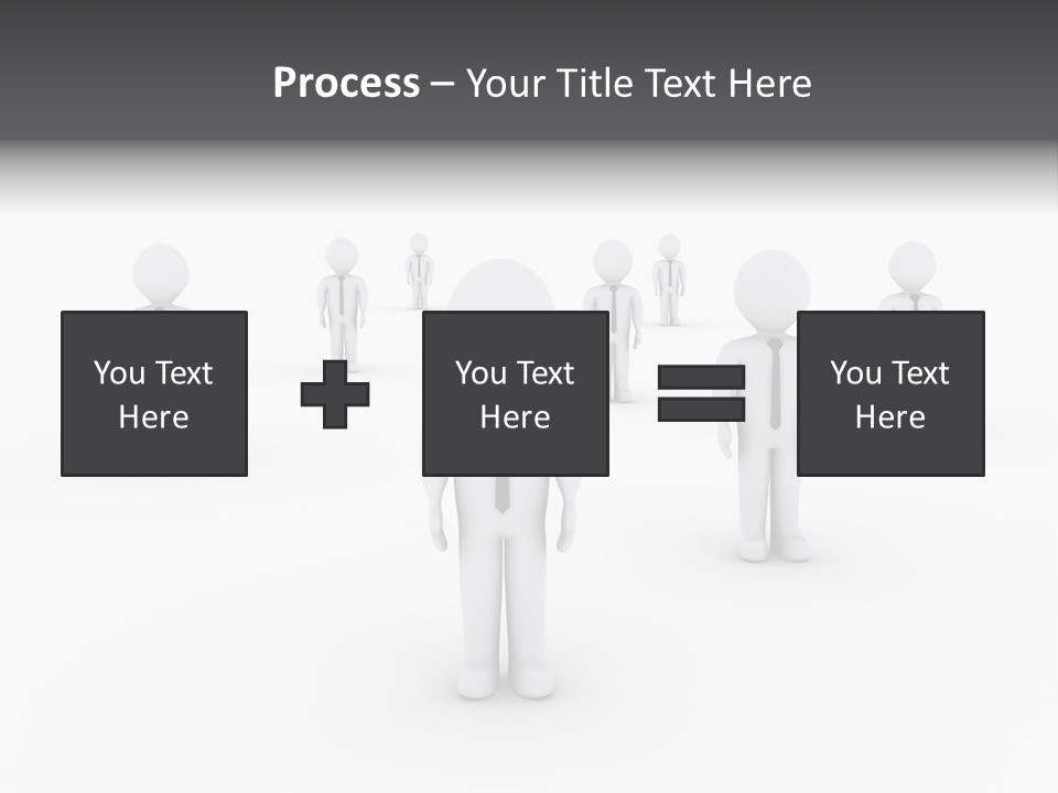 Successful Illustration Employee PowerPoint Template