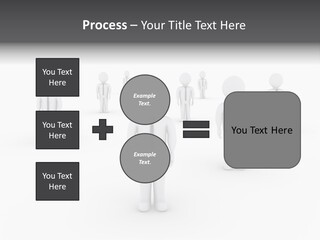 Successful Illustration Employee PowerPoint Template