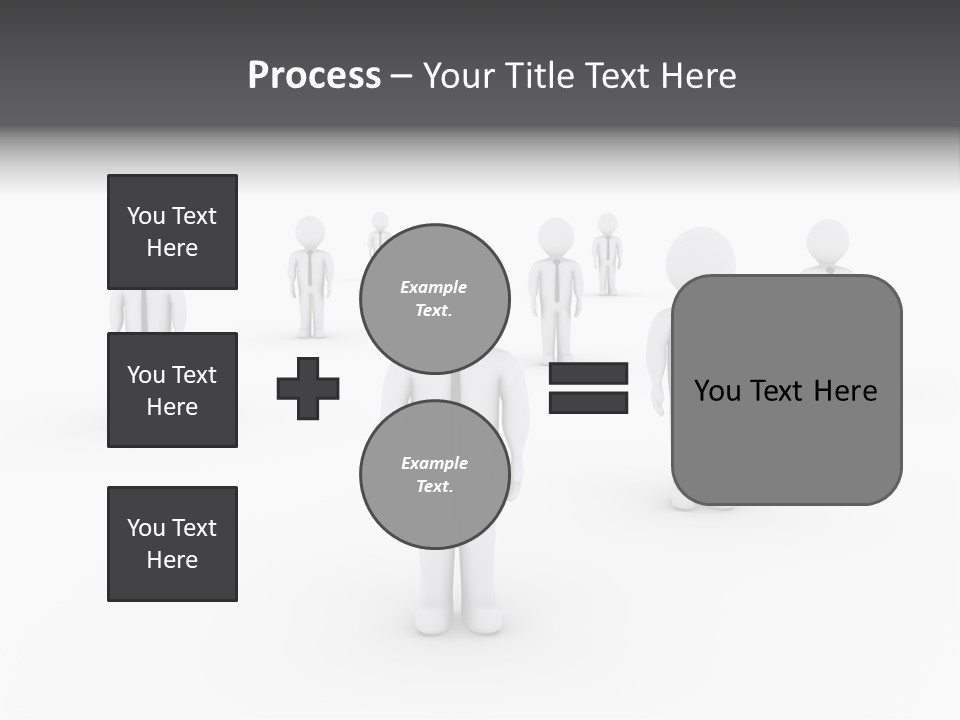 Successful Illustration Employee PowerPoint Template