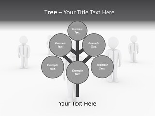 Successful Illustration Employee PowerPoint Template